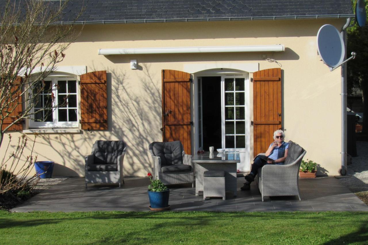 Вилла Les Bleuets Mandeville-en-Bessin Экстерьер фото