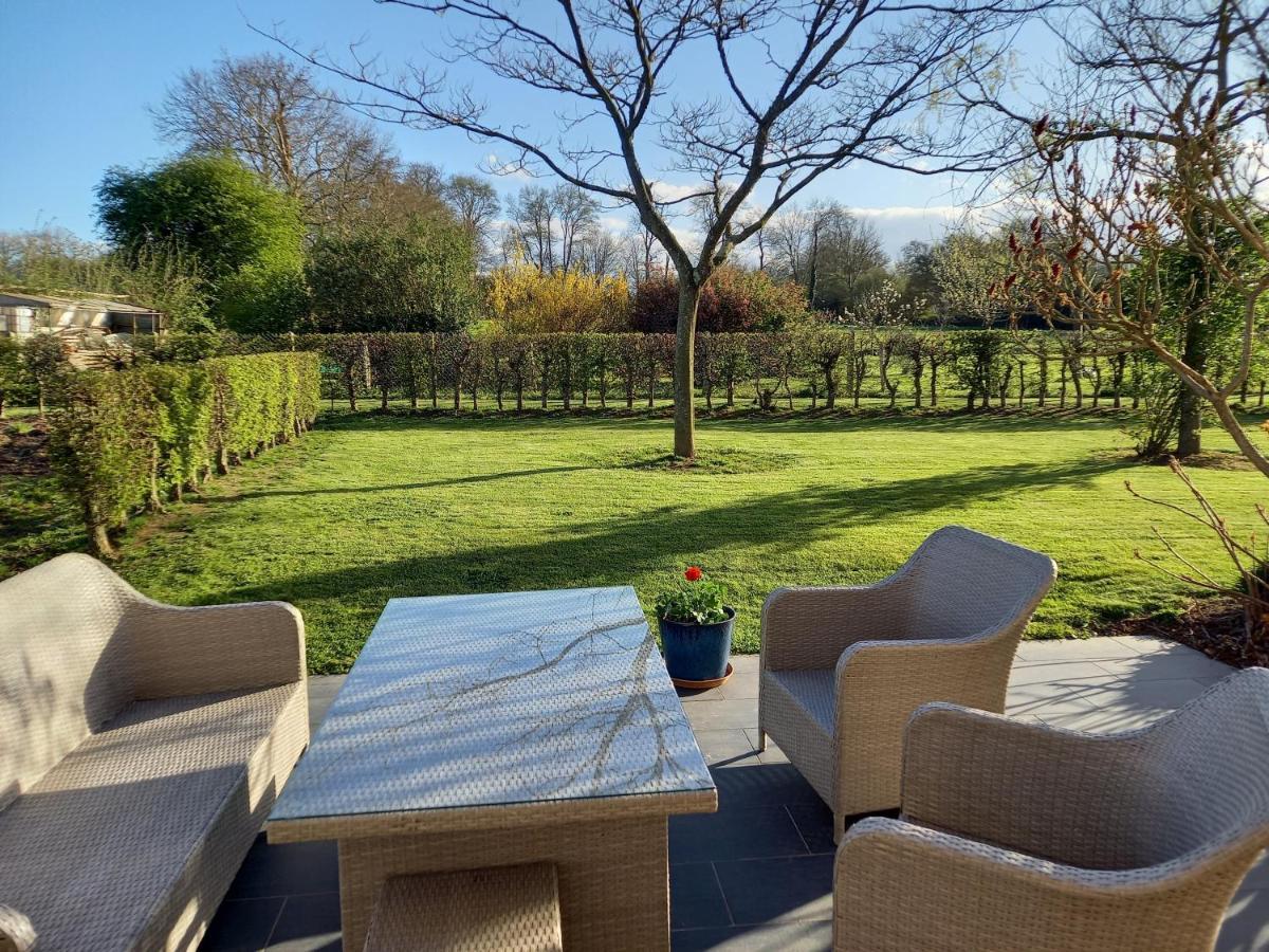Вилла Les Bleuets Mandeville-en-Bessin Экстерьер фото