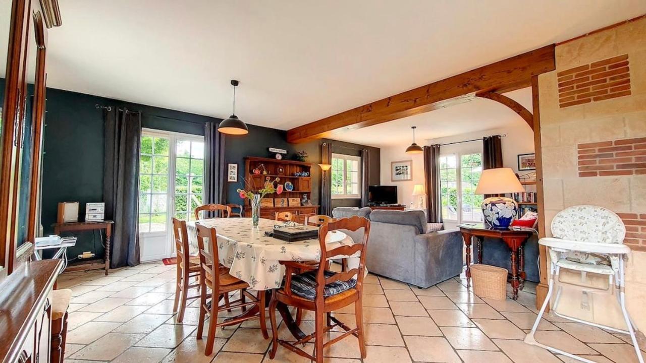 Вилла Les Bleuets Mandeville-en-Bessin Экстерьер фото