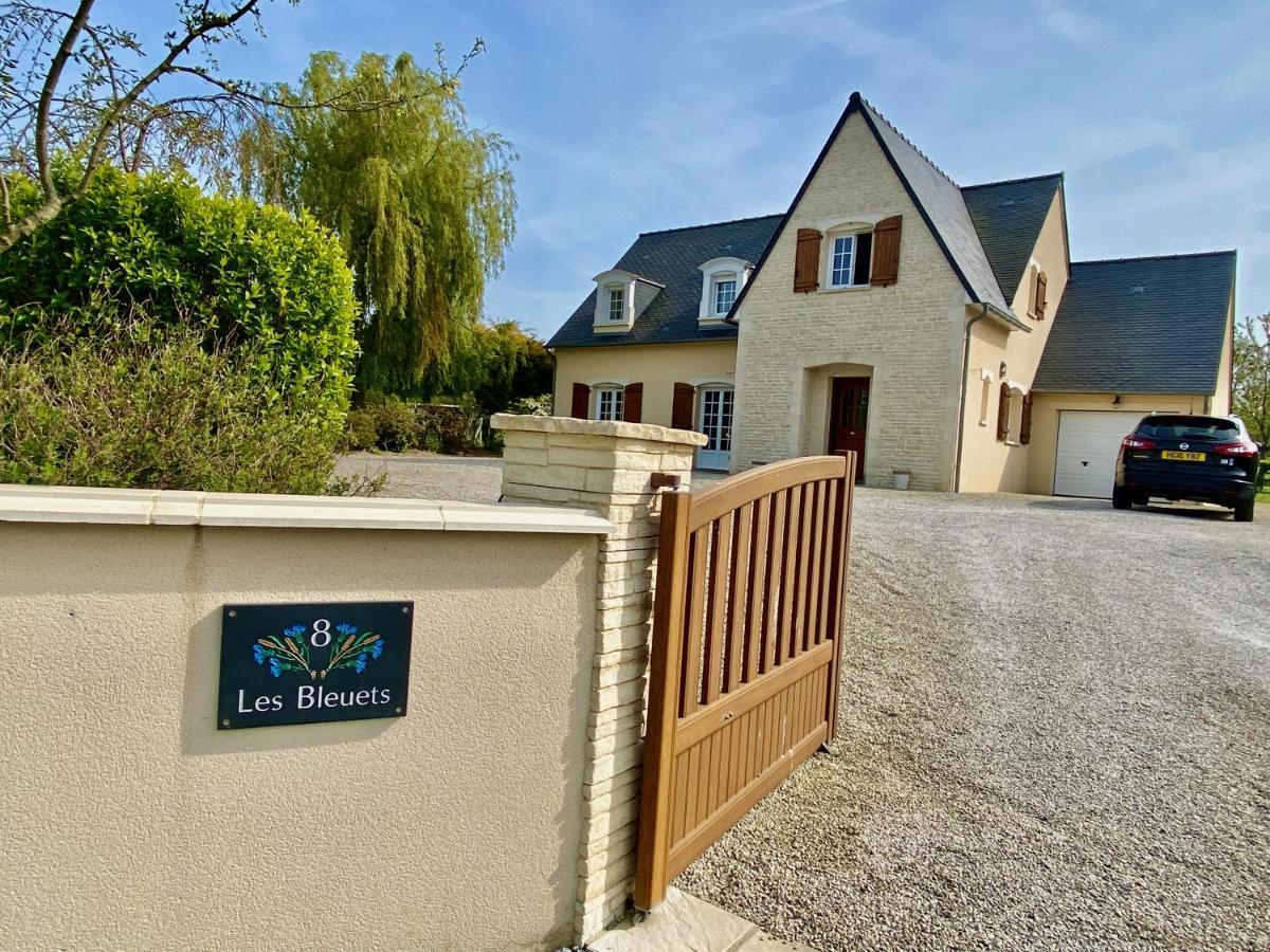Вилла Les Bleuets Mandeville-en-Bessin Экстерьер фото