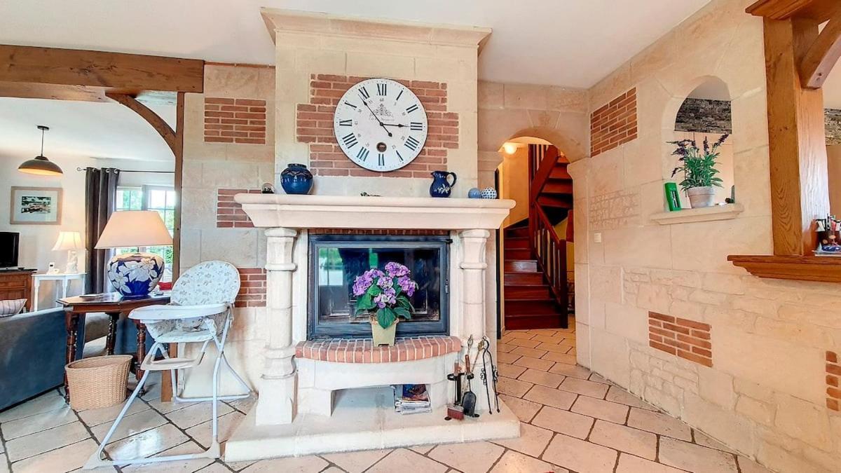 Вилла Les Bleuets Mandeville-en-Bessin Экстерьер фото