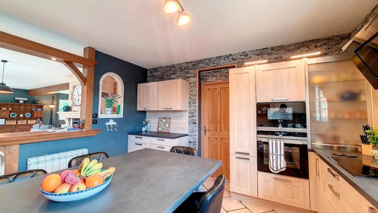Вилла Les Bleuets Mandeville-en-Bessin Экстерьер фото