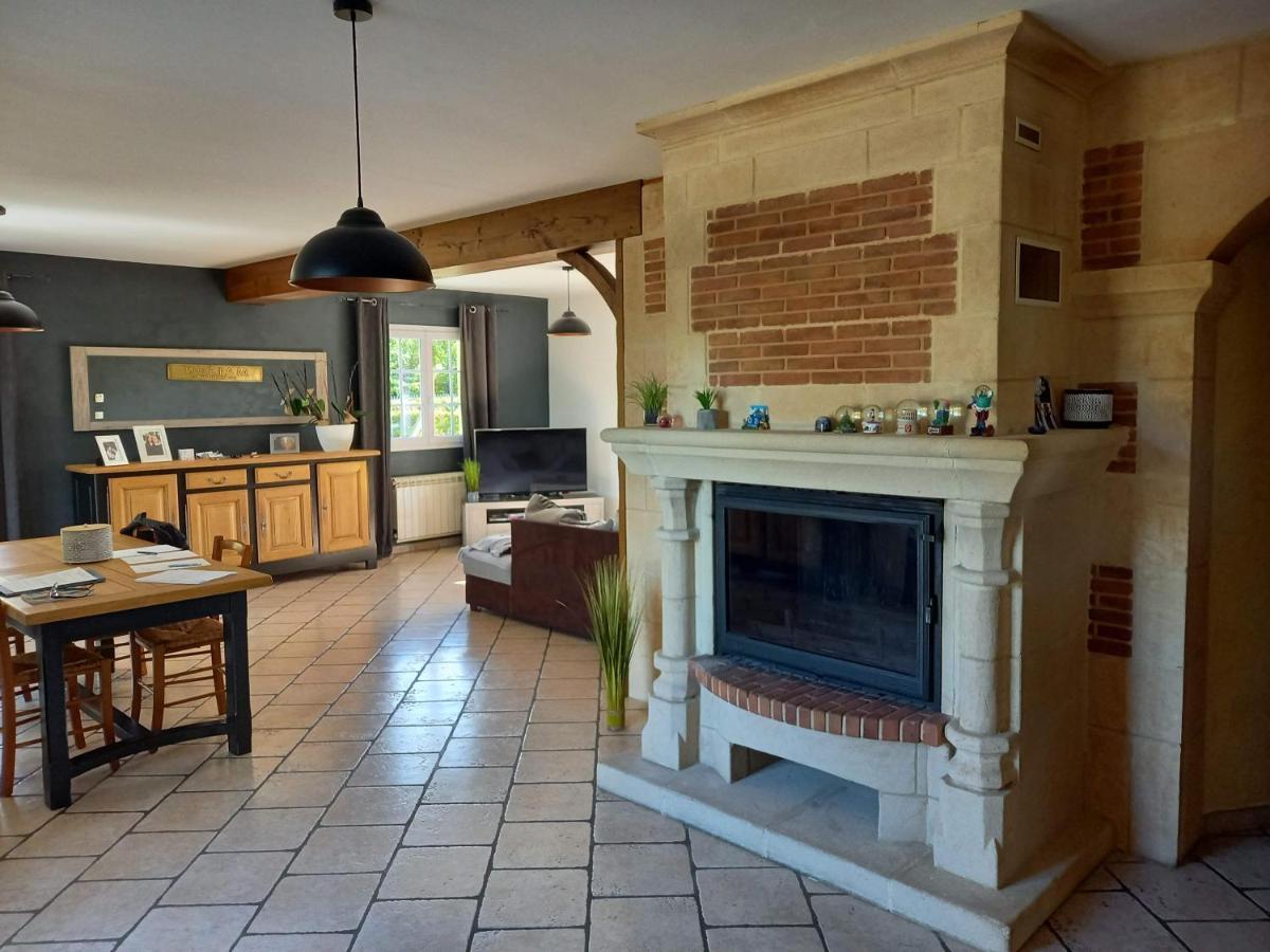 Вилла Les Bleuets Mandeville-en-Bessin Экстерьер фото