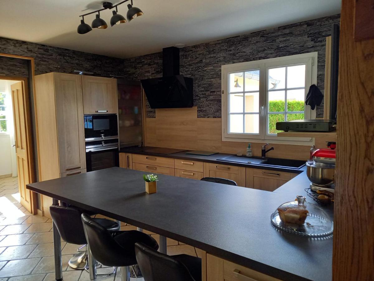 Вилла Les Bleuets Mandeville-en-Bessin Экстерьер фото